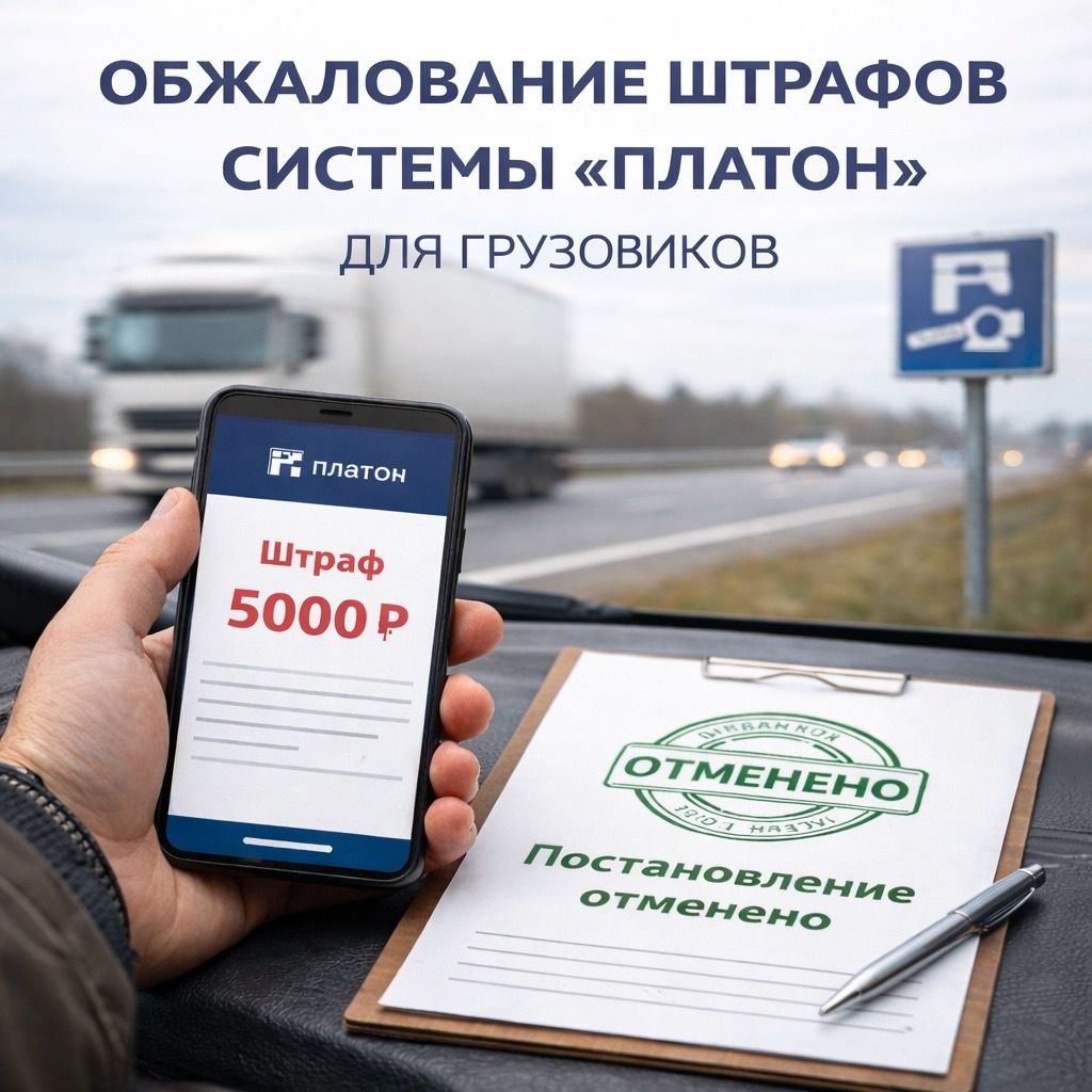 Кейс по штрафу по системе Платон